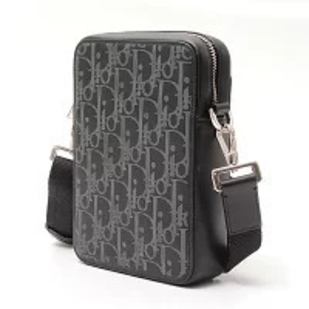 Dior  messenger leather Tour black shoulder World Christian bag Clutch